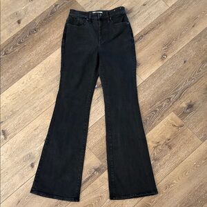 Madewell Flare Jeans Denim High Rise
